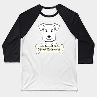 Golden Retriever Baseball T-Shirt